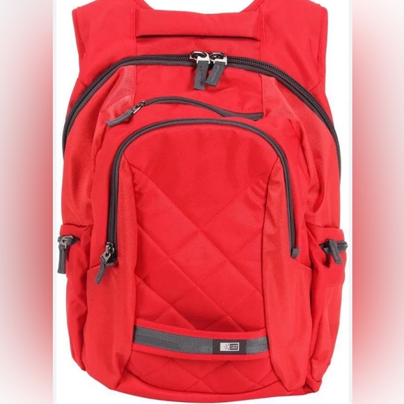 Case Logic Other - New Case Logic Red 16" Laptop Backpack bag NWOT